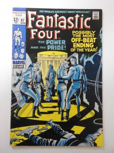Fantastic Four #87 (1969) FN- Condition! stain bc