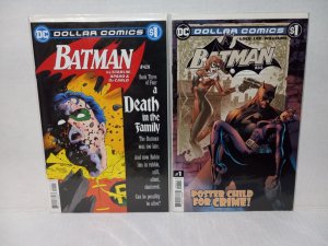 BATMAN: DEATH IN THE FAMILY - DEATH OF ROBIN + HUSH DOLLAR COMIC - FREE SHIPPING 