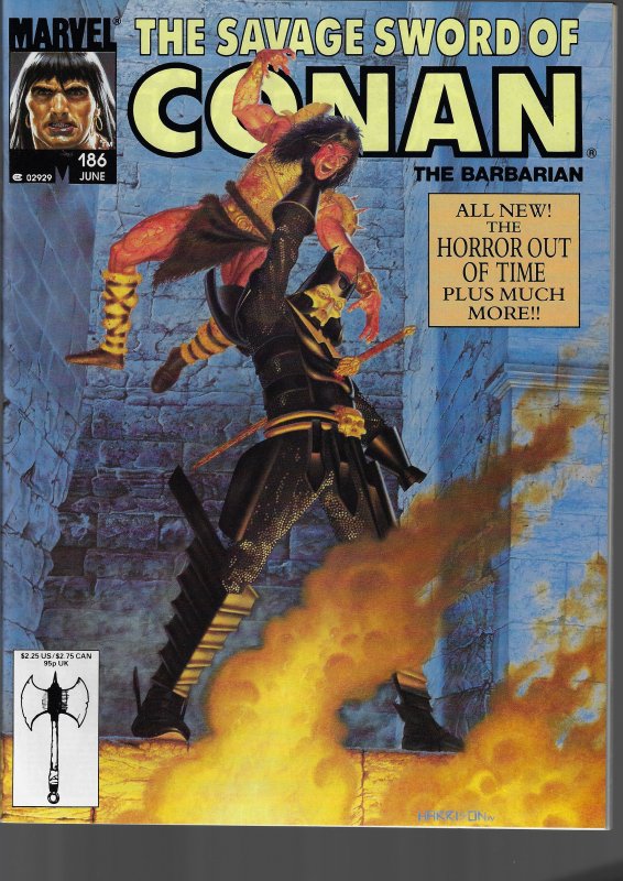 Savage Sword of Conan #186 (Marvel, 1991)