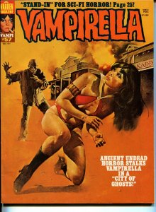 Vampirella #57 1977-Warren-Vampi cover-terror & horror stories-VF