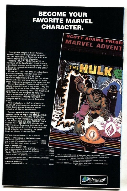 Avengers #267 1986 KANG LIVES-Marvel comic book VF