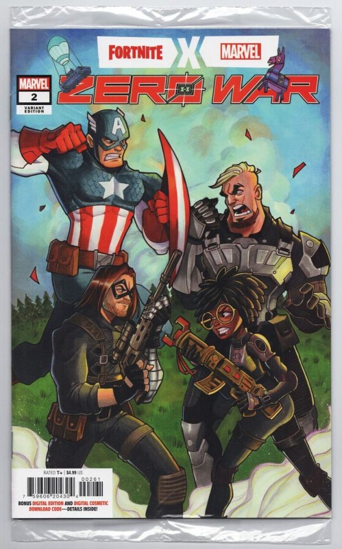 Fortnite X Marvel Zero War #2 Zullo Variant | Sealed With Code (2022) NM 