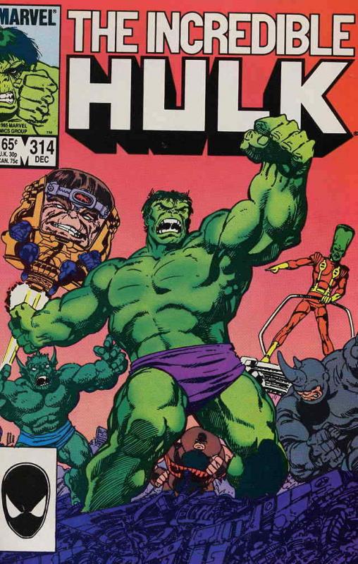 Incredible Hulk, The #314 VF; Marvel | save on shipping - details inside