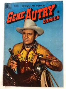 GENE AUTRY (1943-1959 FAWCETT/DELL) 37 VG PHOTOCOVER COMICS BOOK