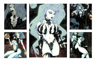 1994 Lady Death Foil Trading Cards - Chaos Comics