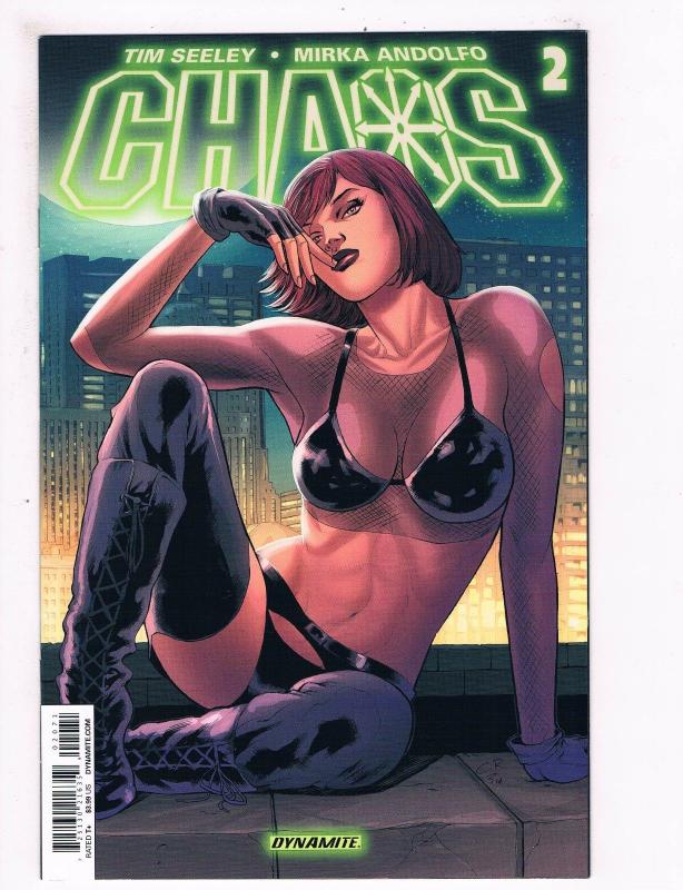 Chaos # 2 NM 1st Print Subscription Variant Cover Dynamite Comic Book S65