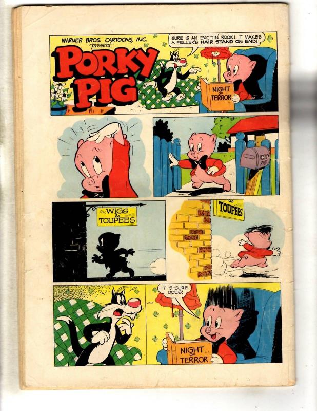 Four Color # 284 VG Dell Golden Age Comic Book Porky Pig Kingdom Nowhere JL18