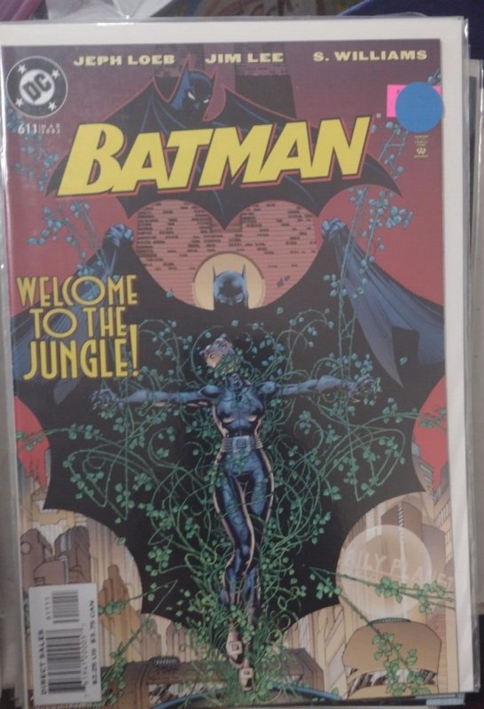 Batman # 611 2003 DC comics JEPH LOEB JIM LEE  HUSH PT 4   poison ivy