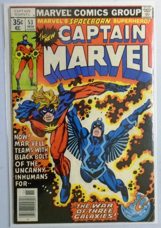 Captain Marvel (1st Series Marvel) #53, 4.0 VG (1977)