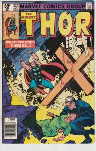 3 The Mighty Thor Marvel Comic Books # 277 303 306 Hela Firelord Buscema AH9
