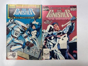 3 Punisher Annual MARVEL comic books #1 2 3 50 KM15