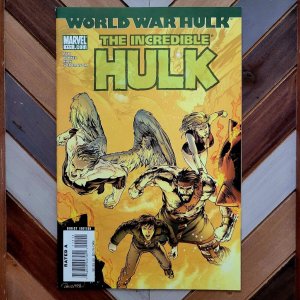 INCREDIBLE HULK #111 NM- (Marvel 2007) WORLD WAR HULK Tie-in Hercules (Greg Pak)