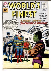WORLD'S FINEST #122--comic book --1961-- SUPERMAN-- BATMAN--comic book