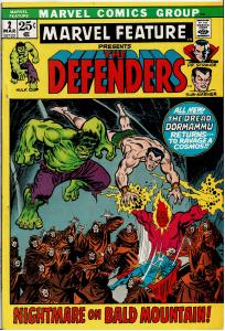 Marvel Feature #2, The Defenders 2nd Appearance, 8.0 or Better