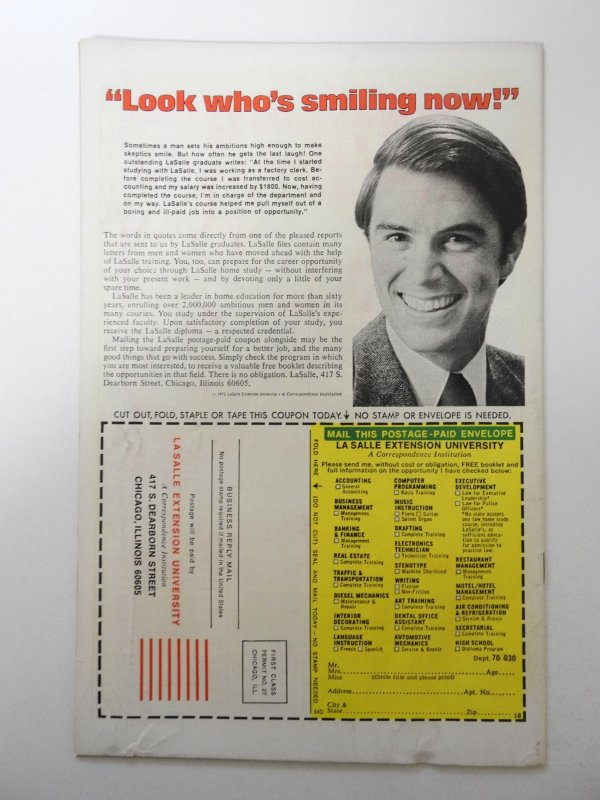 Amazing Adventures #33 (1975) FN Condition! MVS intact!