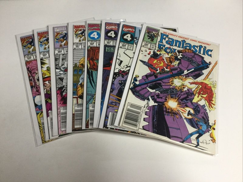 Fantastic Four 344 354 357 359 367-371 374-377 379-381 384 394 Fn Fine Marvel