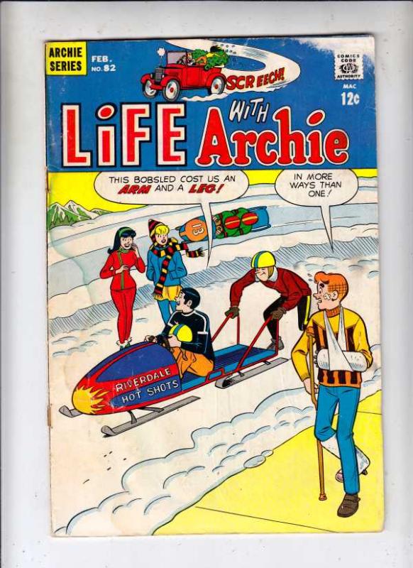 Life with Archie #82 (Feb-69) VG/FN Mid-Grade Archie, Jughead, Betty, Veronic...