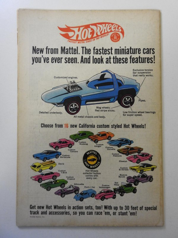 Strange Adventures #214 (1968) VG Condition centerfold detached top staple