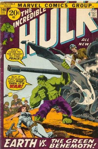 Incredible Hulk (1968 series)  #146, VG+ (Stock photo)