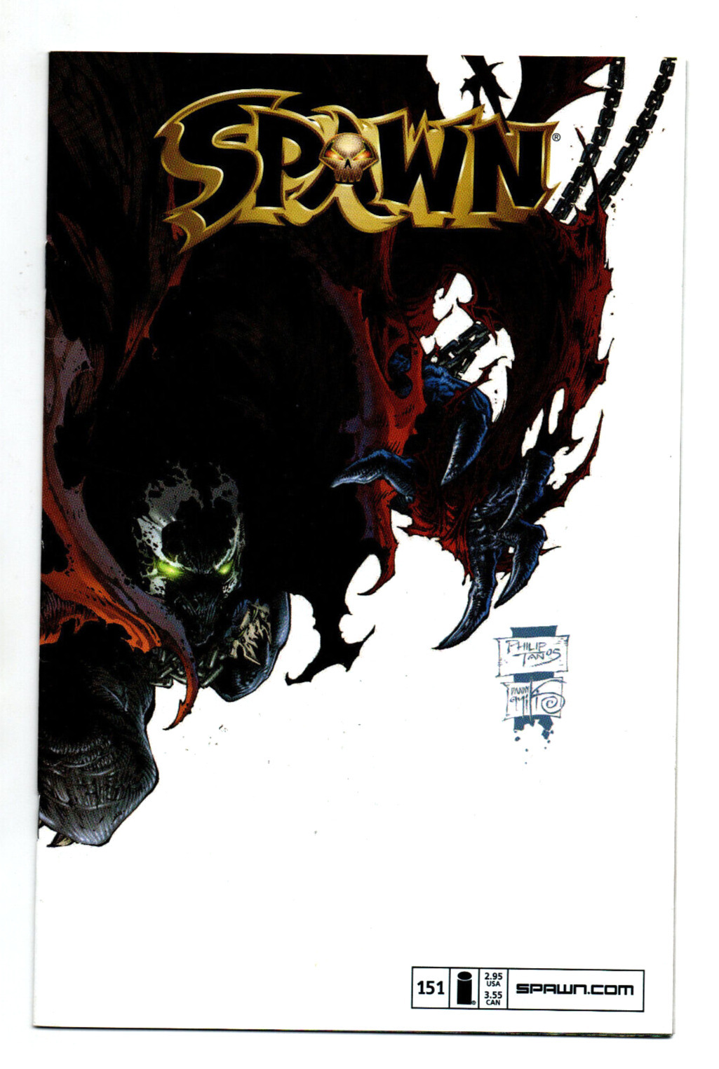 Spawn #151 - McFarlane - Philip Tan wrap around cover - Image - 2005 ...