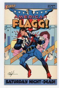 American Flagg! #25 First Comics Alan Moore NM
