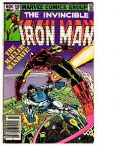 5 The Invincible Iron Man Marvel Comics # 156 157 158 159 160 Avengers BH19