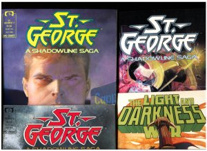 Superhero & Fantasy  Comic Book Lot #16-1980's-Light & Darkness War-St. Georg...