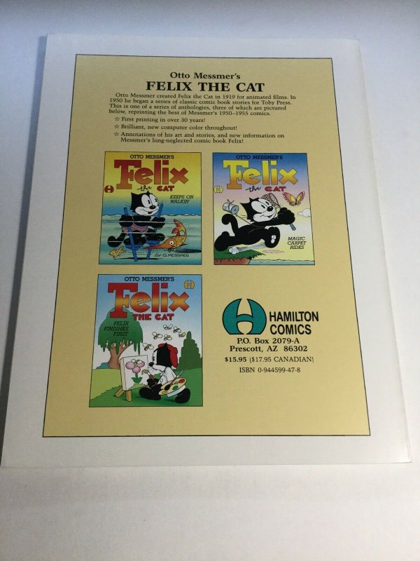 Otto Messmer’s Felix The Cat Keeps On Walkin’ Nm Near Mint Hamilton Comics