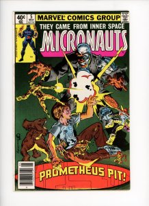 Micronauts #5  VF  1979  Michael Golden Cover and Interior Art!