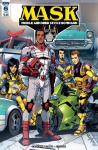 M.A.S.K.: Mobile Armored Strike Kommand #6A VF ; IDW | MASK Sub Variant