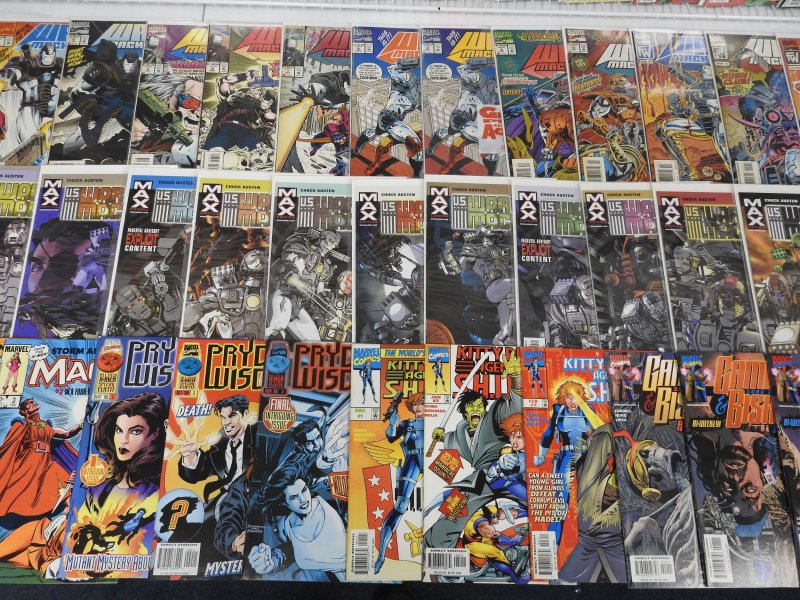 Huge Lot 160+ Comics W/ Magneto, War Machine, Transformers, +More! Avg VF- Cond!