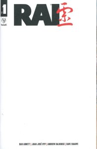 Rai #1 2019 Blank Cover D Valiant Entertainment BL04