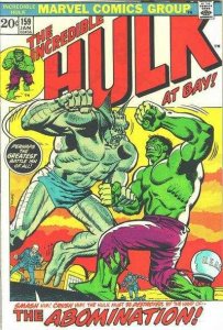 Incredible Hulk (1968 series)  #159, Fine (Stock photo)