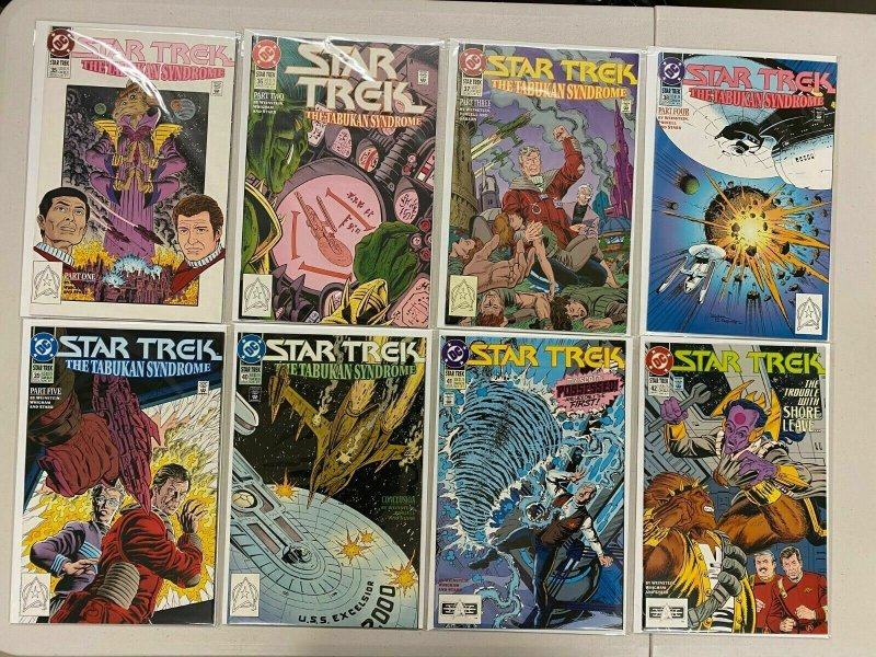 Star Trek lot from:#1-49 2nd Series 47 pieces (1989-1993)