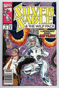 Silver Sable & The Wild Pack #2 (Marvel, 1992) VF 