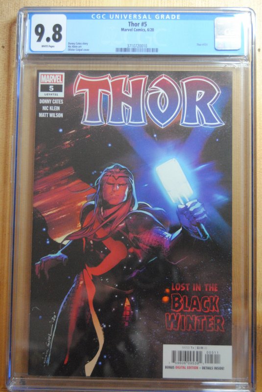 Thor #5 (2020) CGC 9.8