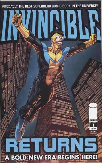 Invincible Returns #1 (2nd) VF/NM; Image | save on shipping - details inside