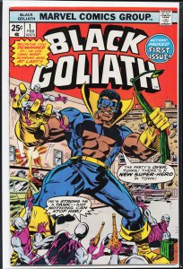 Black Goliath #1 (1976) Black Goliath [Key Issue]