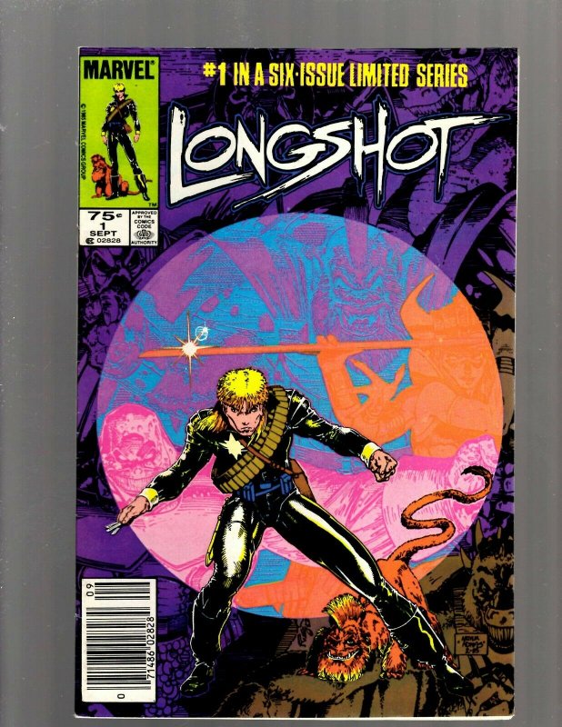 Longshot Complete Marvel Comics LTD Series # 1 2 3 4 5 6 X-Men Comic Books SB5