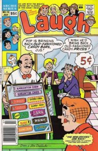Laugh (Vol. 2) #15 (Newsstand) VF ; Archie | Old-Fashioned Candy Cover