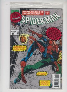 SPIDER-MAN #46 1990's MARVEL /   STILL BAGGED??? / HIGH QUALITY