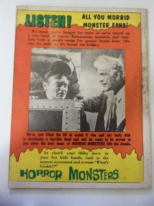 Horror Monsters #3 GD/VG Condition moisture stains, 1/4 tear fc