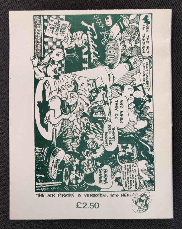 RARE Air Pirates Excerpts Mini Comic - Bobby London Cover. Ltd 500 (7/7.5) 1986