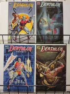 DEATHLOK (1990) 1-4  Dwayne McDuffie w/ Denys Cowan - Sienkiewicz, Kyle Baker