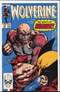 Wolverine #33 Direct Edition (1990) Wolverine