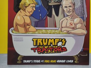 Trumps Titans #1 Fake News Variant Keenspot 2017