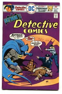 DETECTIVE COMICS #454 1975 BATMAN comic book- VF-