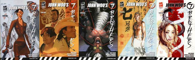 7 BROTHERS 2 (2007 VIRGIN) vol.2 1-5  COMPLETE!