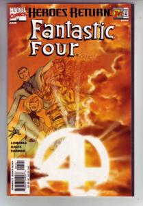 Fantastic Four Heroes Return Alternate Cover #1 (Jan-98) NM- High-Grade Fanta...