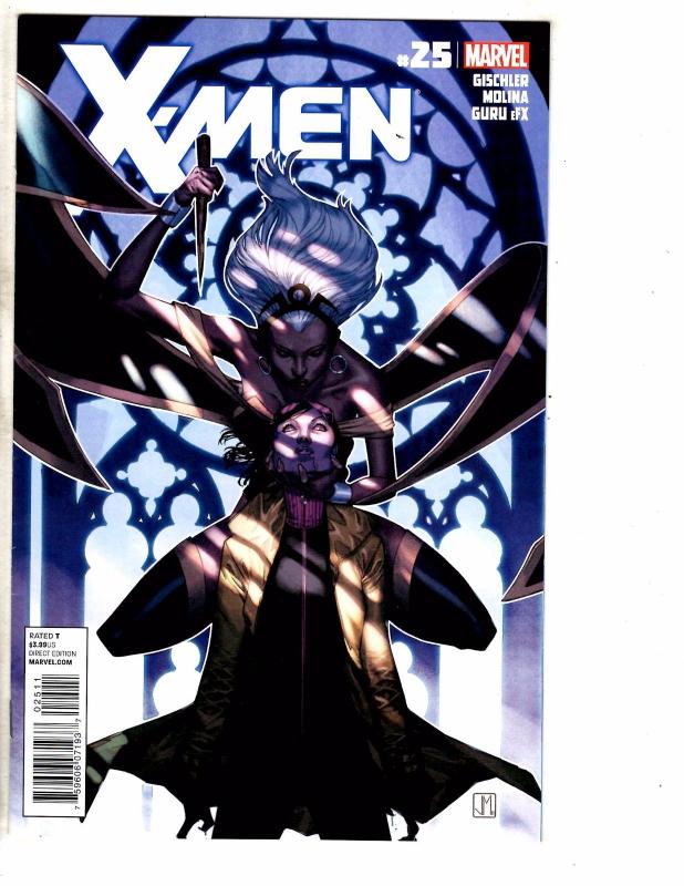 Lot Of 8 X-Men Marvel Comic Books # 22 24 25 26 27 28 29 31 Wolverine Gambit RC2